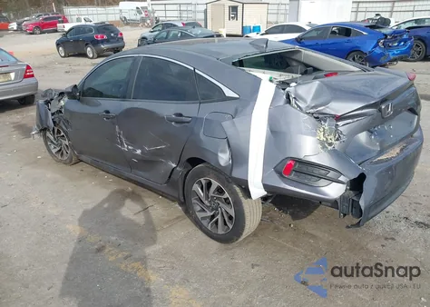 2018 Honda Civic Ex из США, поврежденный, VIN 19XFC2F76JE031537